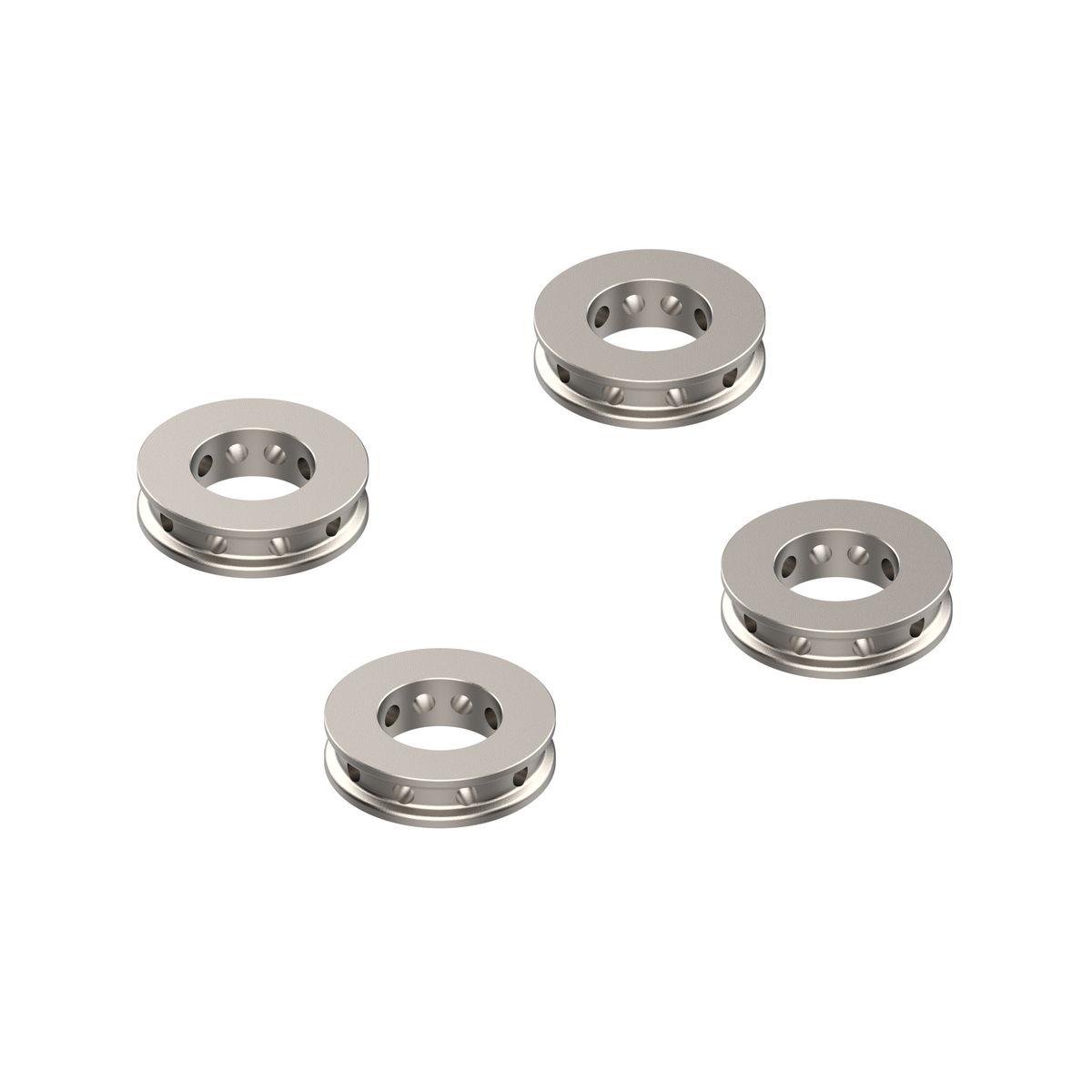 Evotech Ducati Panigale V4 SP2 Titanium Remklauw Spacers (2023- 2024)
