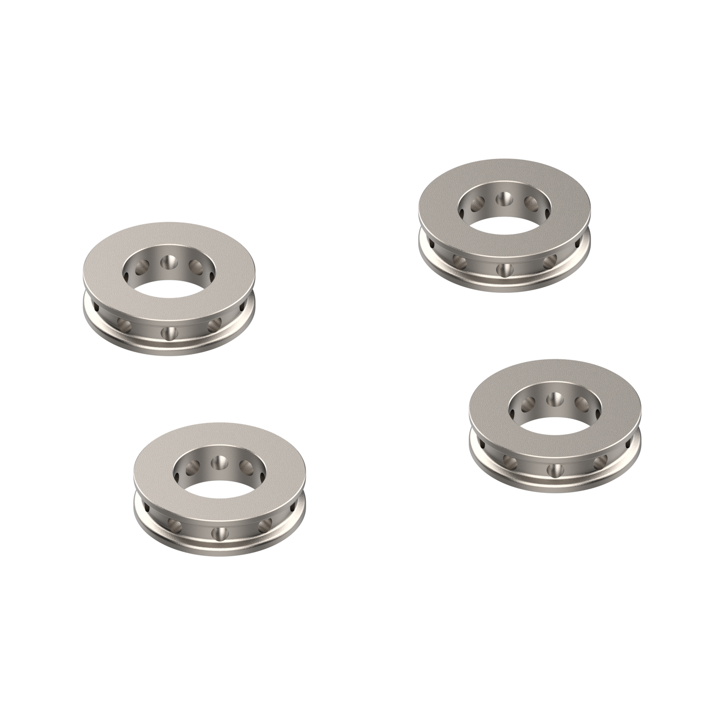 Evotech Ducati 1098S Titanium Remklauw Spacers (2007-2009)