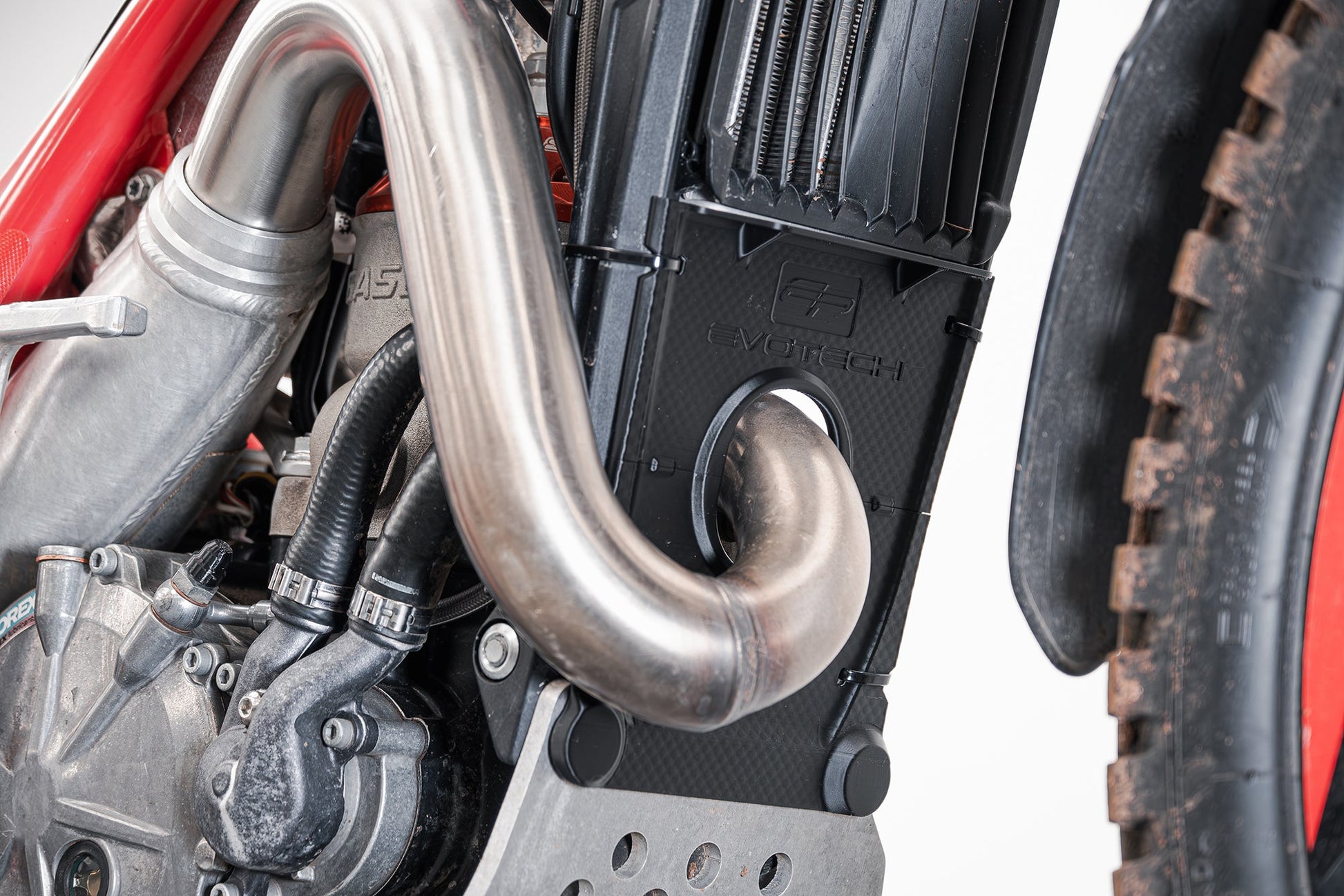 Evotech Engine Splash Guard - Gas Gas TXT Racing 250 (2023+)