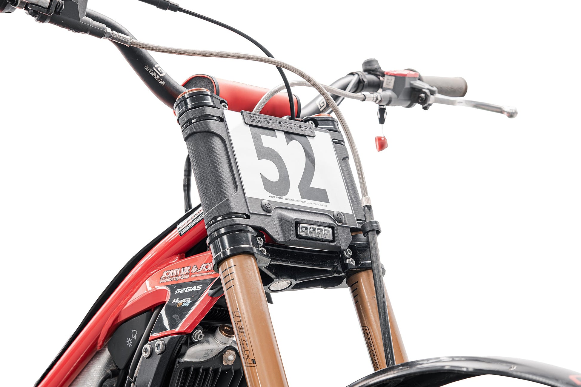 Evotech Number Board - Gas Gas TXT GP 250 (2023+)