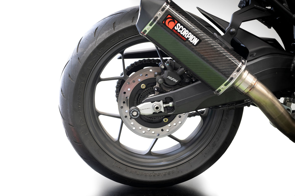 Evotech Paddock Stand Chain Adjuster Blocks - Honda CB650R (2024+)