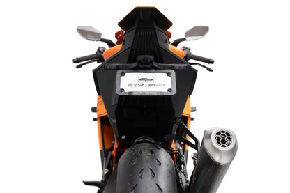 Verstelbare kentekenplaathouder Evotech - KTM 990 Duke R (2026+)