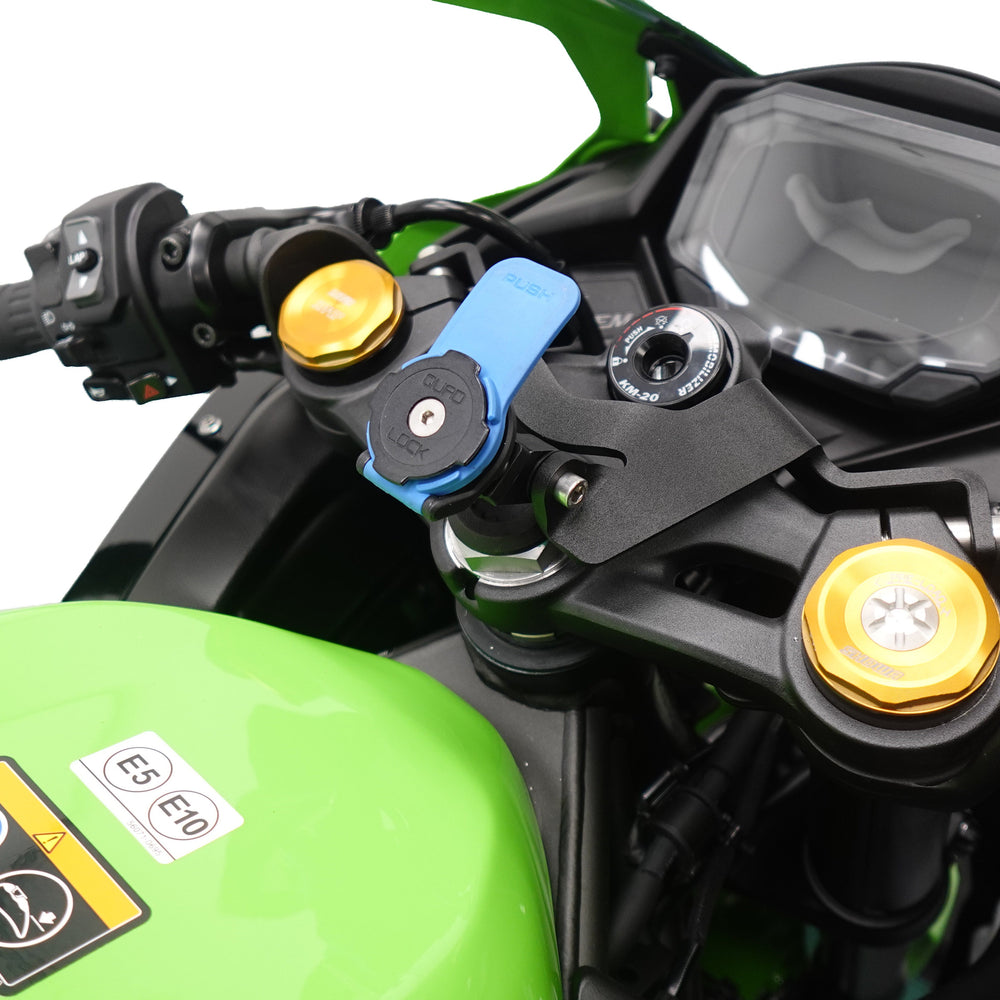 
                  
                    Evotech Quad Lock Sat Nav Mount - Kawasaki Ninja ZX -4R (2024+)
                  
                