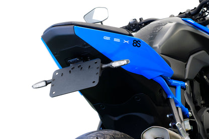 Verstelbare kentekenplaathouder incl. knipperlichten Evotech - Suzuki GSX-8R (2026+)
