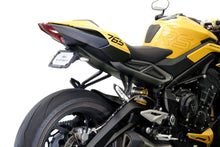 Verstelbare kentekenplaathouder incl. knipperlichten Evotech - Triumph Daytona 675 (2013 - 2017)