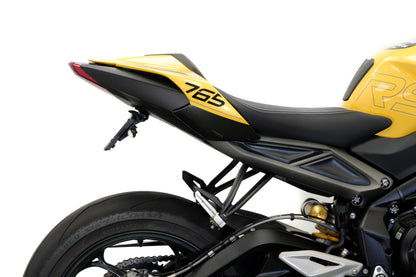 Verstelbare kentekenplaathouder incl. knipperlichten Evotech - Triumph Street Triple S (2017 - 2019)