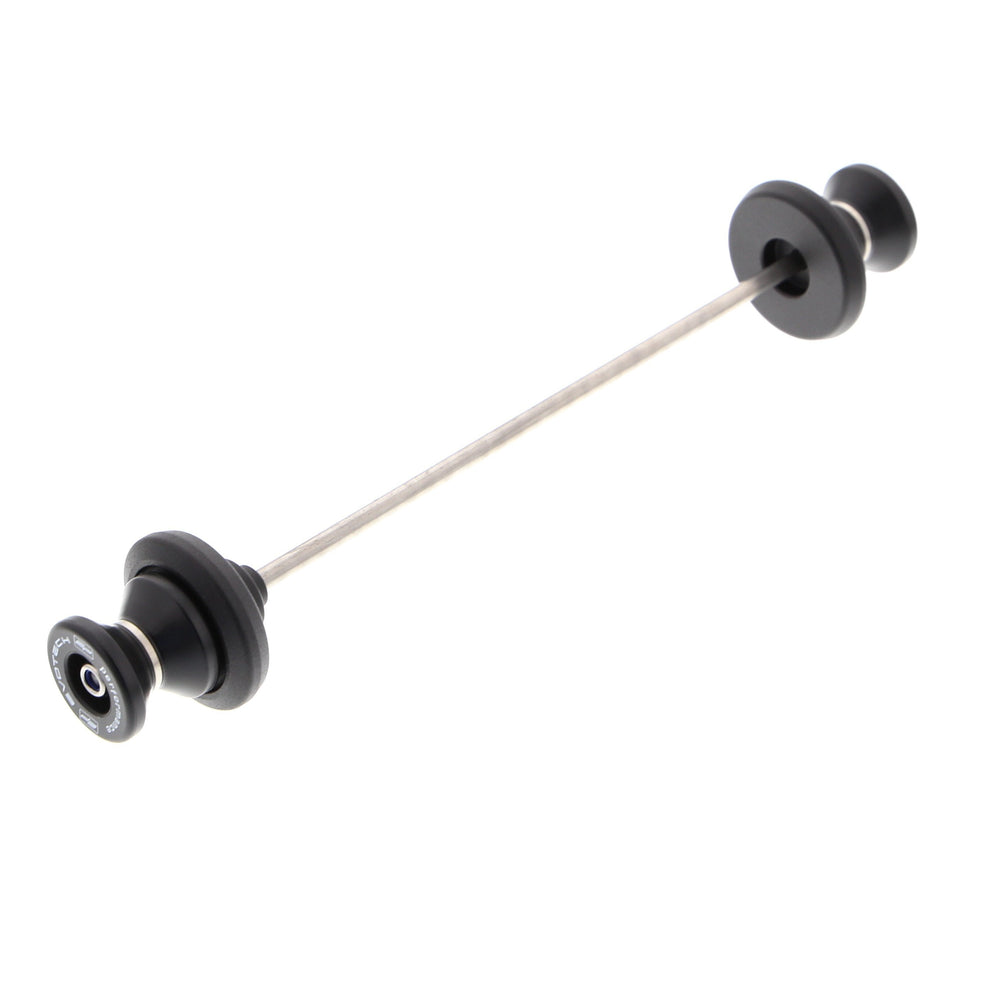 
                  
                    EP Paddock Stand Bobbins for the Yamaha XSR700. EPâ€™s injection-moulded nylon paddock stand bobbins with precision shaped powder-coated black aluminium spacer, held either end of a rolled-thread spindle rod.
                  
                