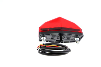 Evotech Combination Rear Light / Number Plate Light (Red)