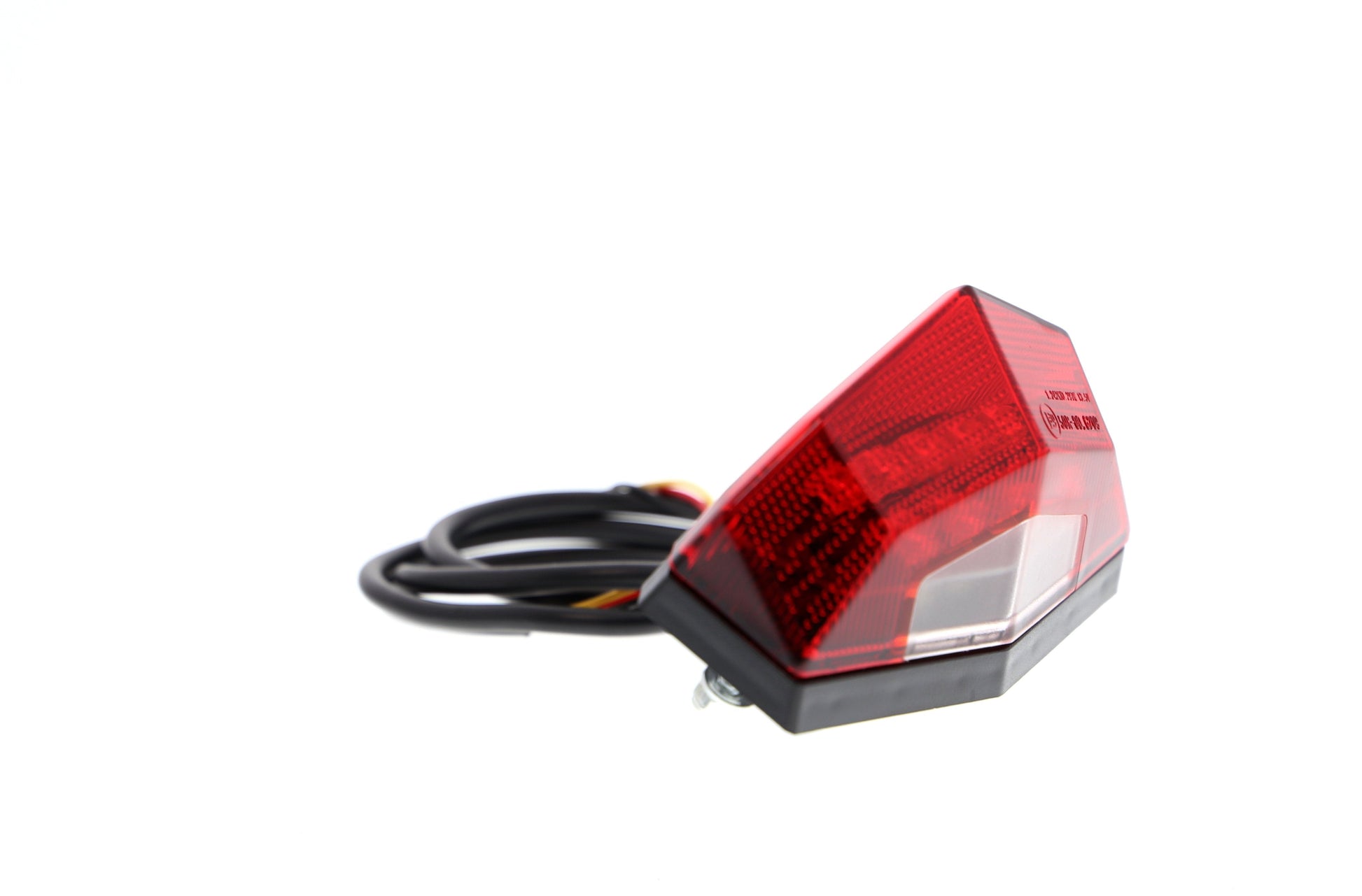 Evotech Combination Rear Light / Number Plate Light (Red)