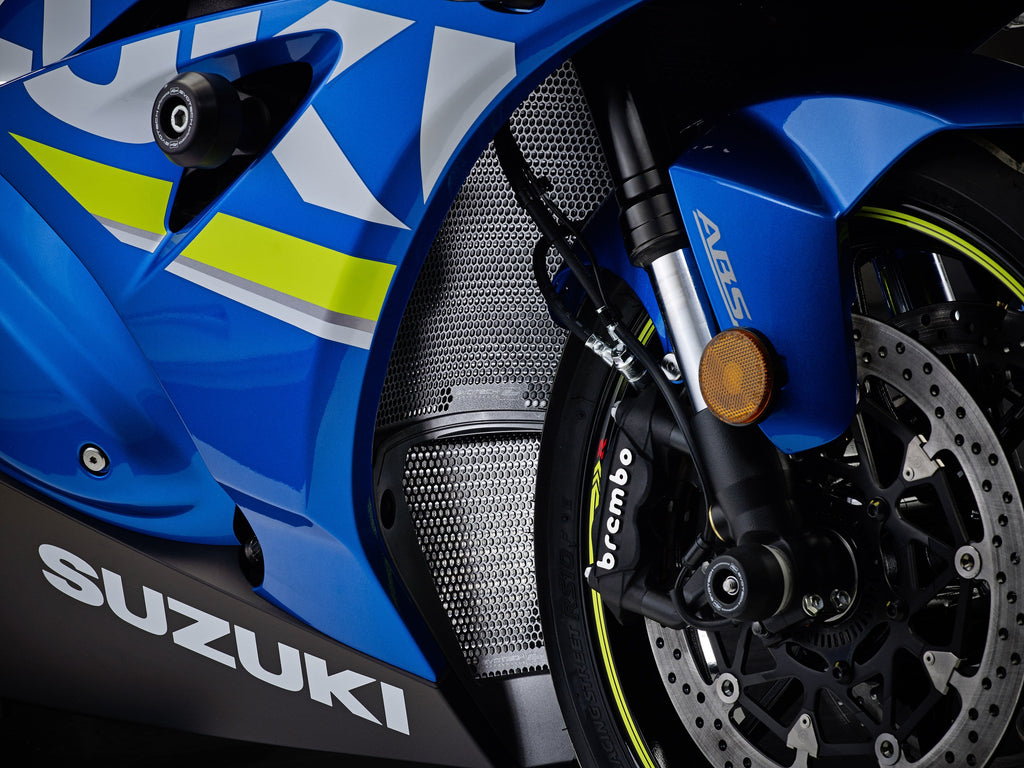 Suzuki GSX-R1000R with EP Radiator Guard installed