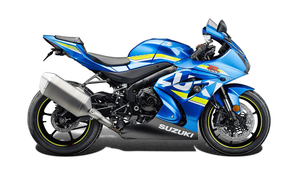 Evotech Suzuki GSX -R1000 avgashänge & Pillion Footpeg borttagningssats (2017 - 2022)