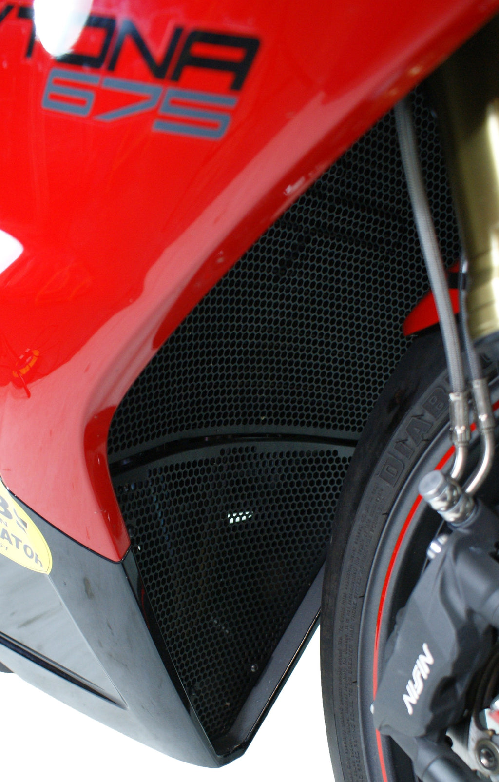 Evotech Radiator Guard - Triumph Daytona 675 (2013-2017)