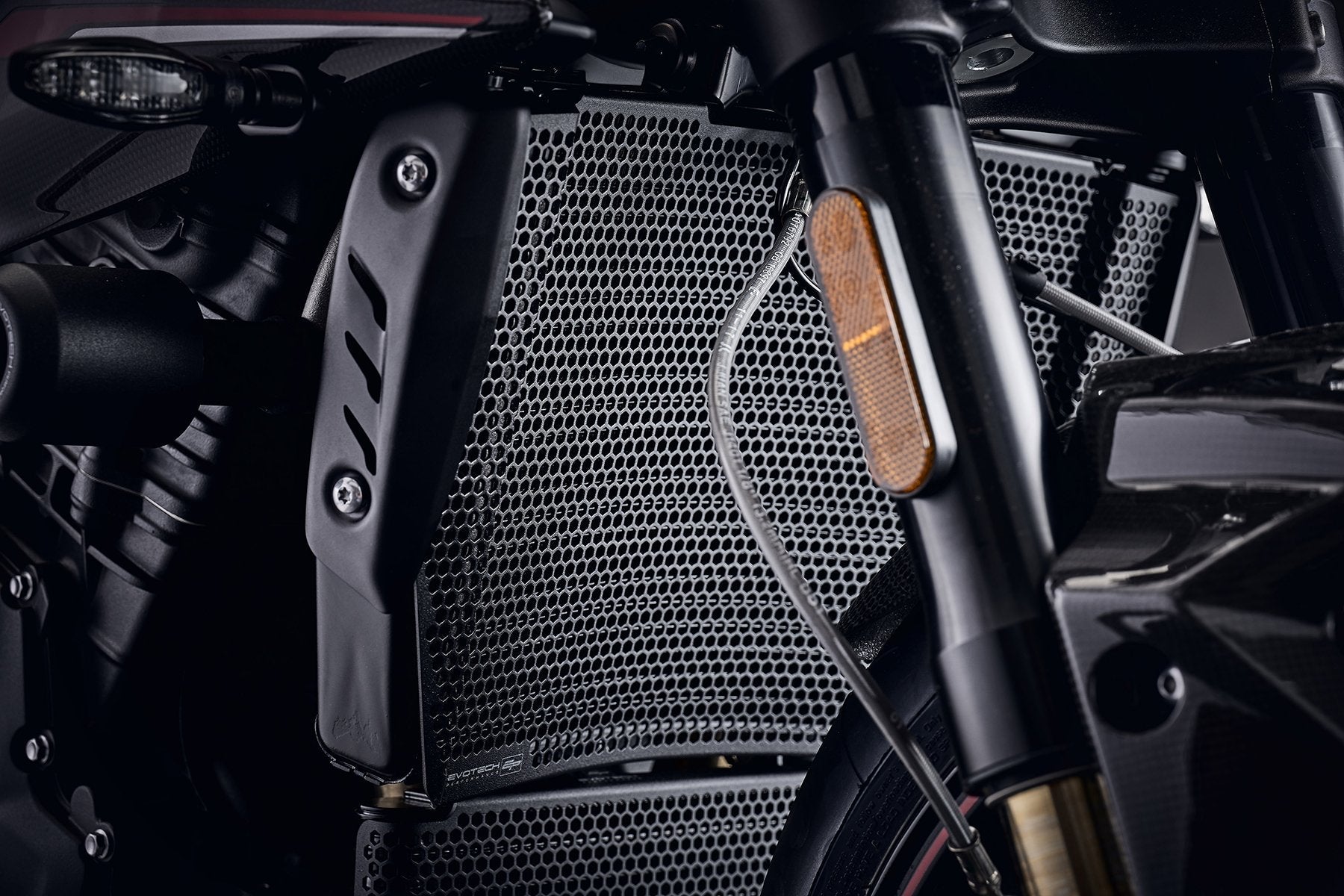 Evotech Radiatorcover & Oliekoeler Beschermer Set - Triumph Speed Triple RS (2018 - 2020)