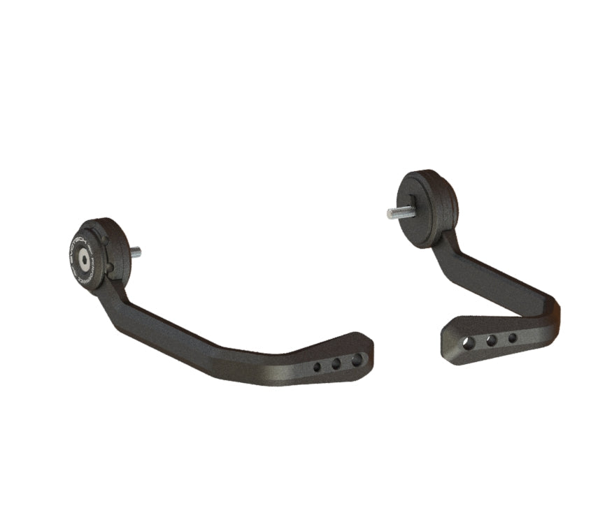 EVOTECH TRIUMPH BOBBER TFC Brake and Embrayl Lever Protector Kit (2020+) (version du miroir du bar))