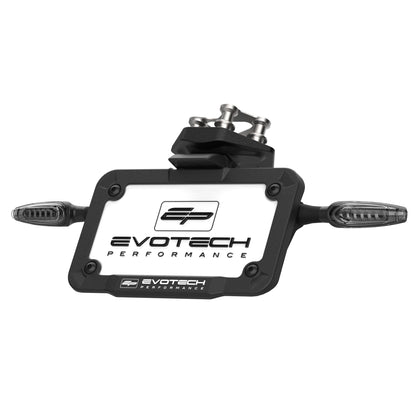Verstelbare kentekenplaathouder incl. knipperlichten Evotech - Triumph Street Triple R (2017 - 2019)