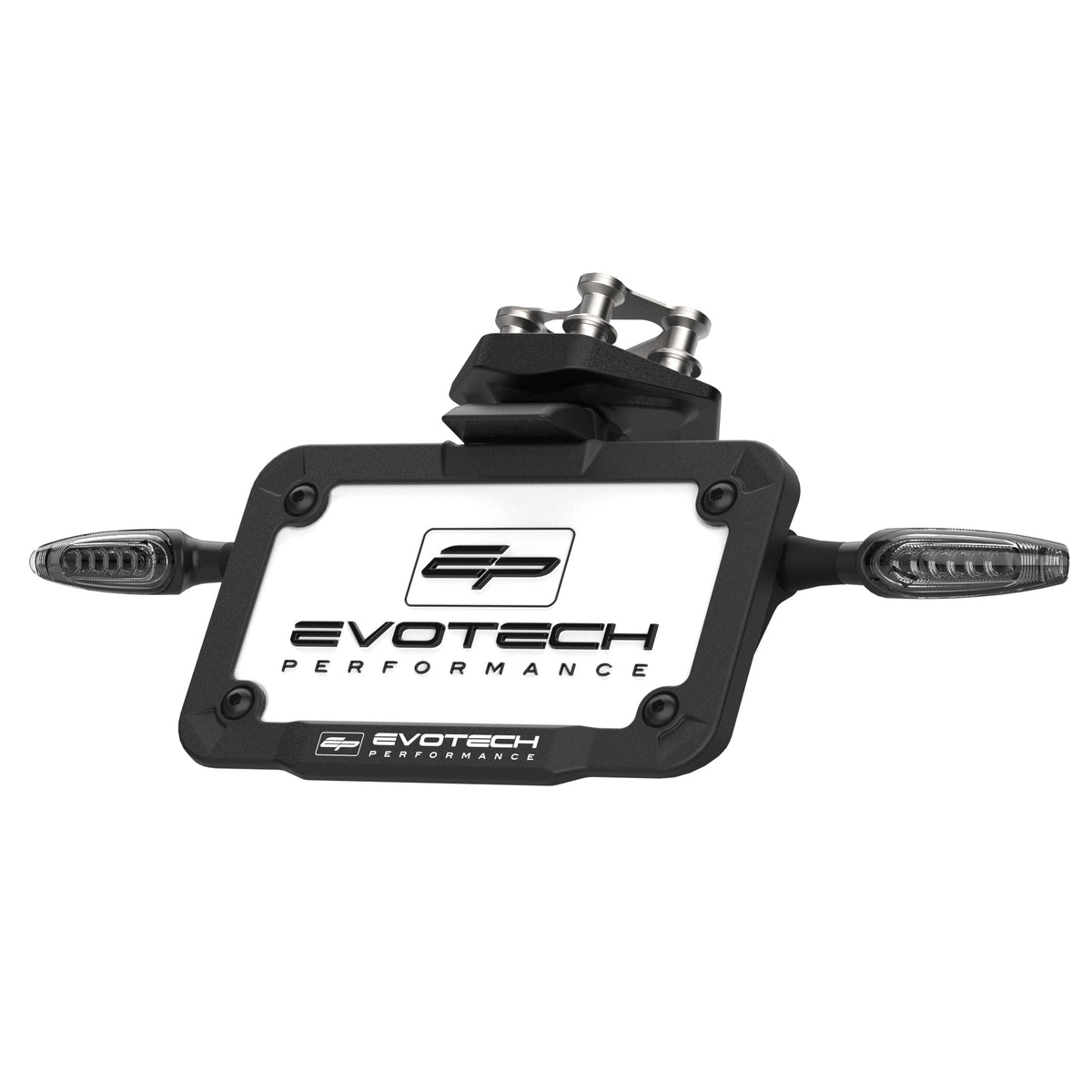 Verstelbare kentekenplaathouder incl. knipperlichten Evotech - Triumph Street Triple RX (2015 - 2016)