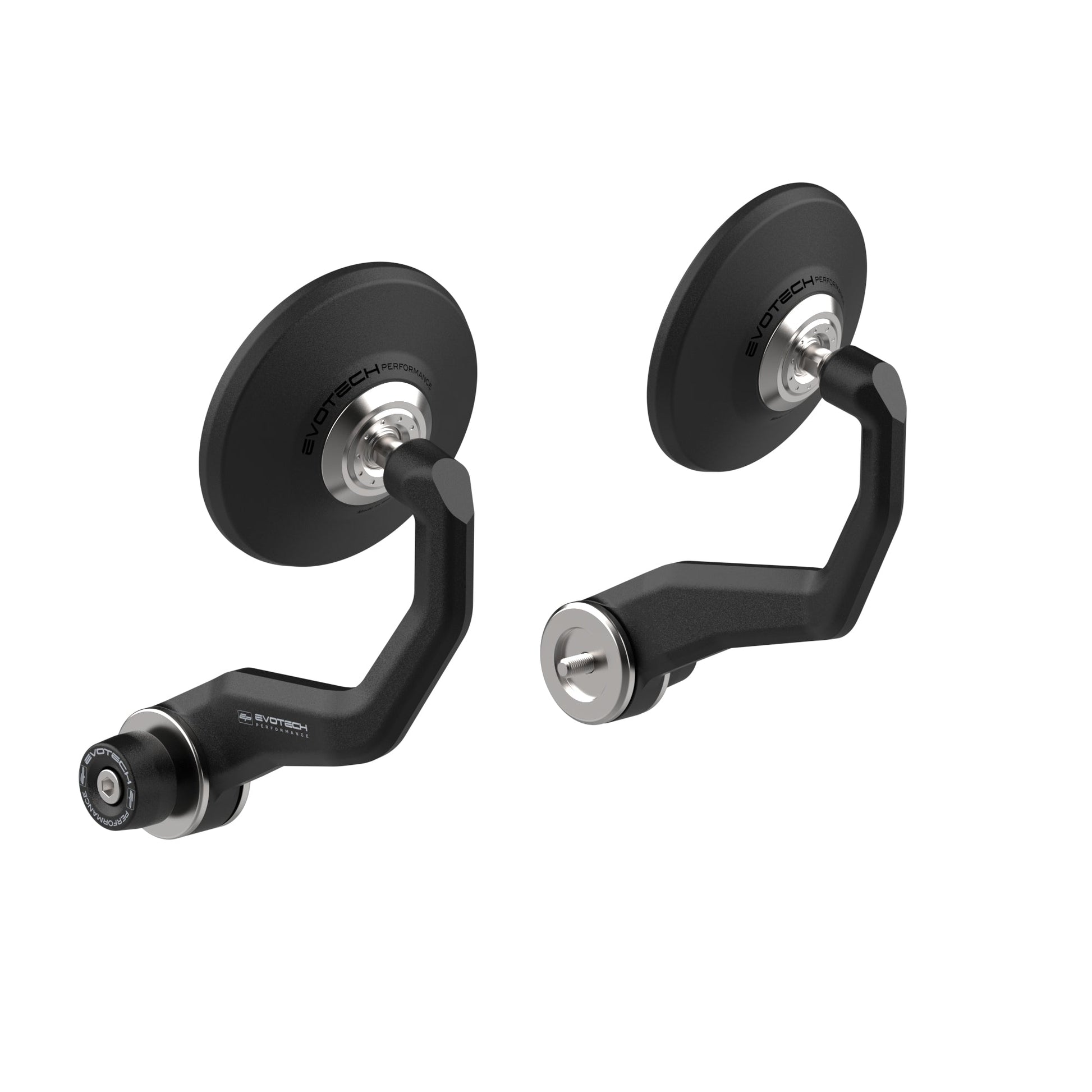 Bar-End Spiegels (Retro) Evotech Handguard - Triumph Tiger 900 Rally (2020 - 2023)