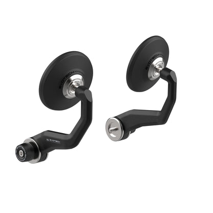 Bar-End Spiegels (Retro) Evotech Handguard - Triumph Tiger 900 Alpine Edition (2026+)