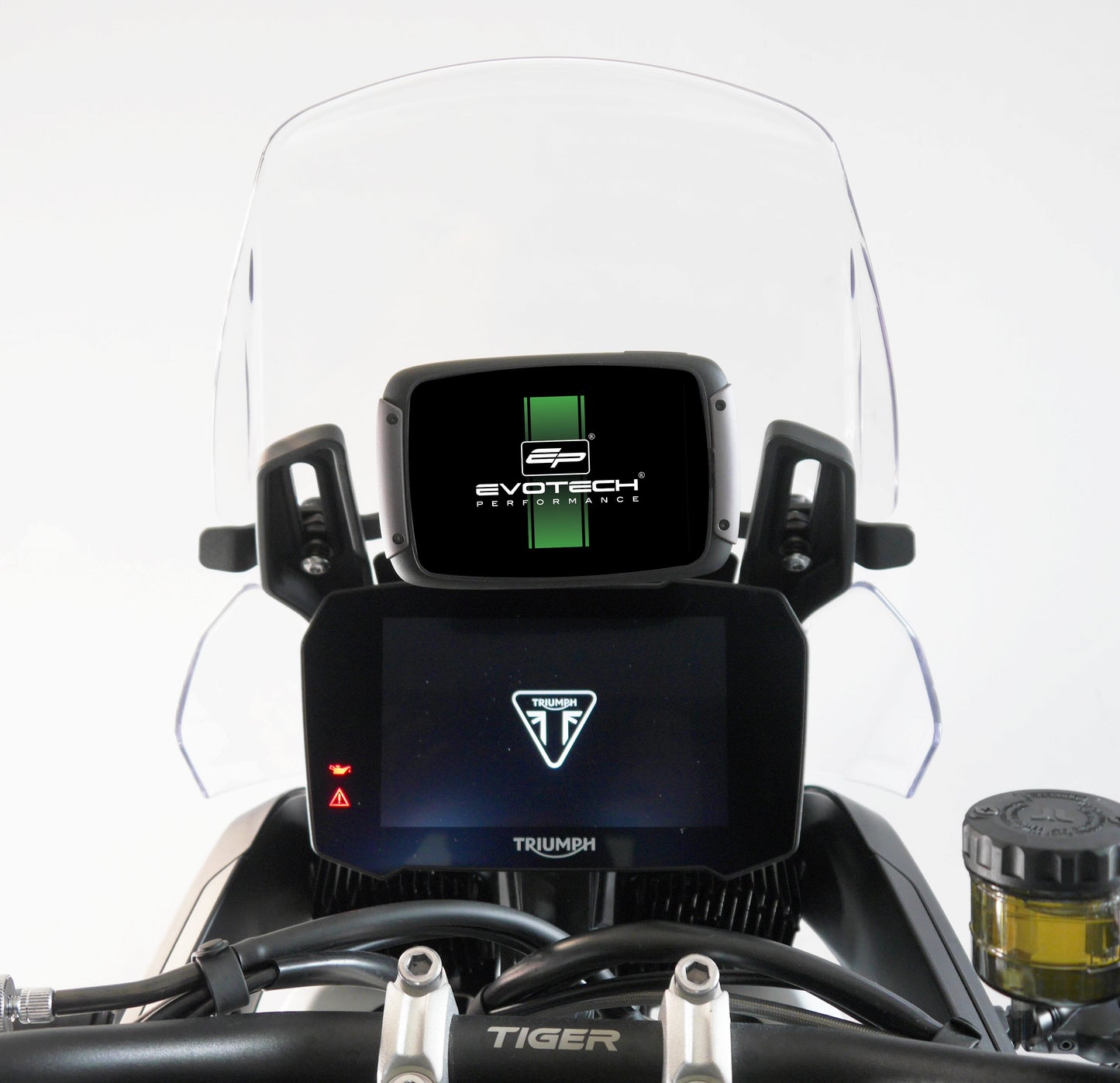 Evotech Tomtom Sat Navig Mount - Triumph Tiger 900 GT Aragon Edition (2023)