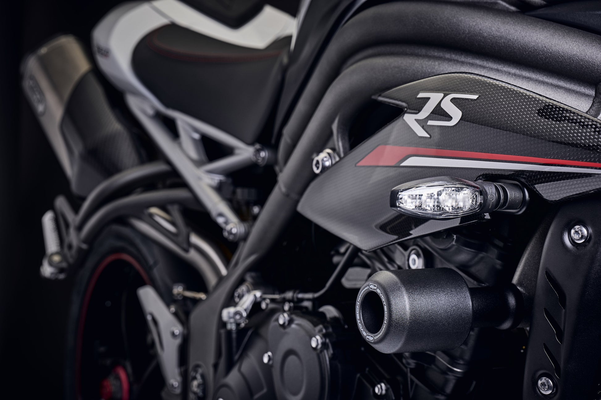 Evotech Triumph Speed Triple S Frame Valblokken set (2018 - 2020)