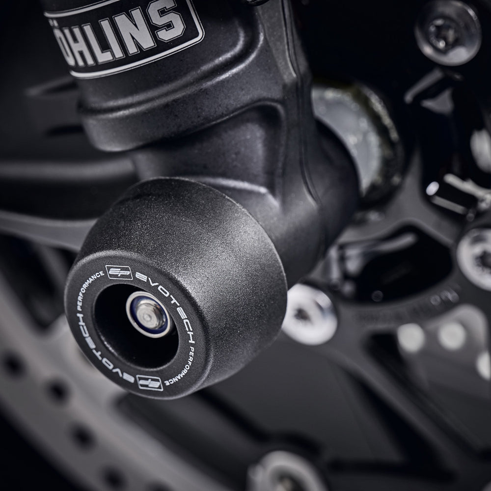 Evotech Front Spindle Bobbins - Triumph Speed Triple (2016-2017)