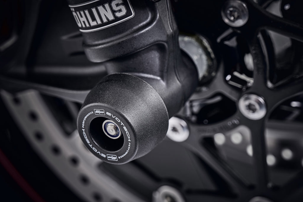 Evotech Front Spindle Bobbins - Triumph Speed ​​Triple RS (2018 - 2020)