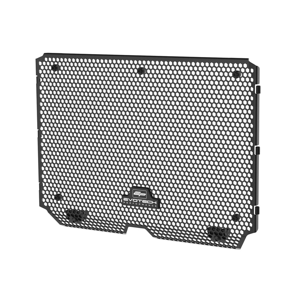 
                  
                    Evotech Radiator Guard for the Yamaha is precision shaped to accurately cover the motorcycle’s radiator. The EP hexagonal matrix of holes allows for maximum air flow to the radiator.
                  
                