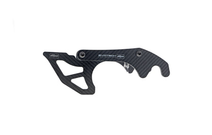 Evotech Yamaha YZF-R1M Carbon Fibre Toe Guard - GP Style Paddock Stand Plates 2015 - 2019