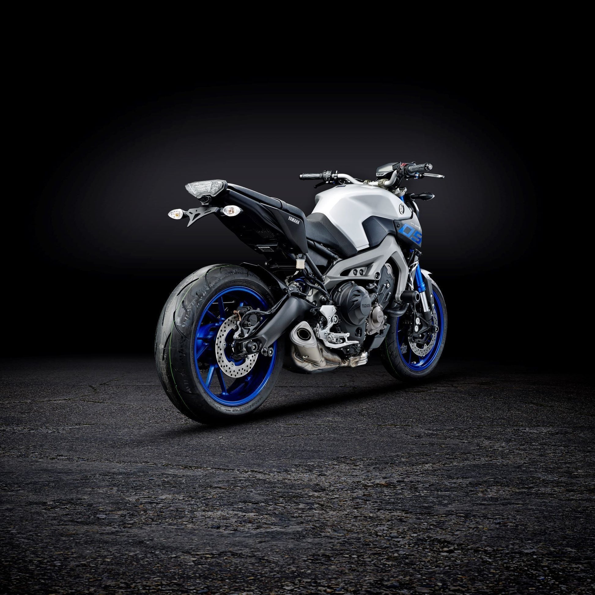Evotech Voorvork en Achterbrug Beschermer Set - Yamaha MT 09 Sport Tracker ABS (2015-2016)