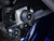 EP Spindle Bobbins Kit crash protection for the rear swingarm of the Yamaha MT-10, fitted near EP Paddock Stand Bobbins.  