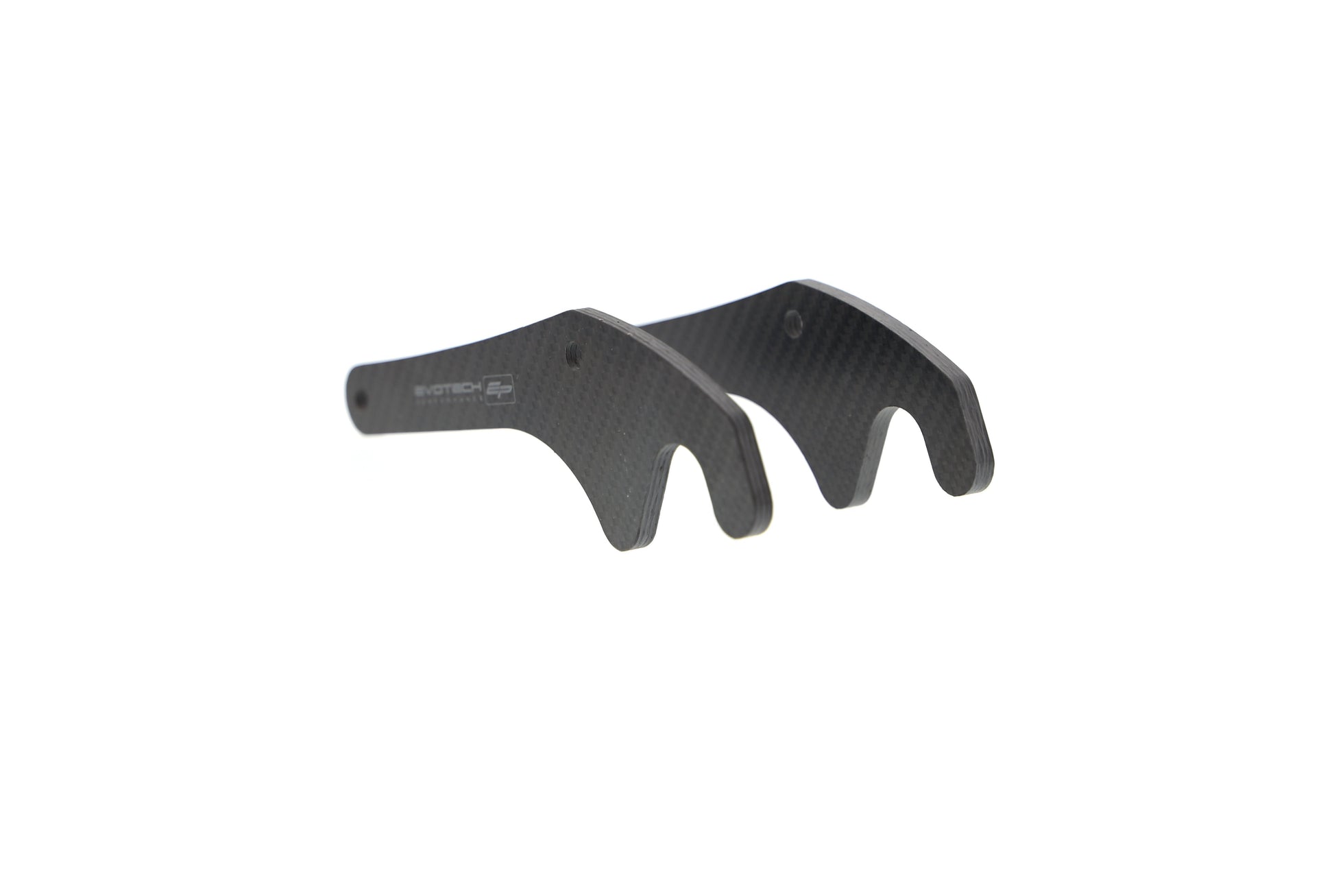 Evotech Carbon Fibre Paddock Stand Plates - Yamaha MT-10 (2022+)