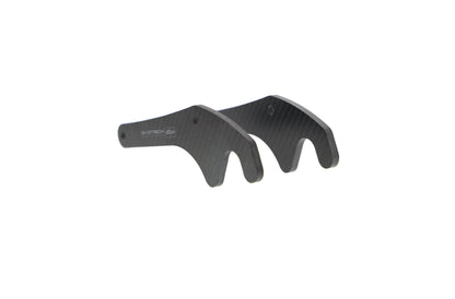 Evotech Carbon Fibre Paddock Stand Plates - Yamaha MT-10 SP (2022+)