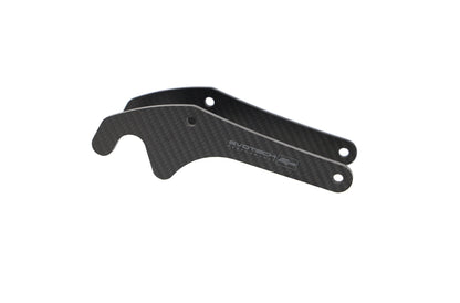 Evotech Carbon Fibre Paddock Stand Plates - Yamaha FZ-10 (2017-2021)