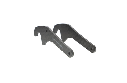 Evotech Carbon Fibre Paddock Stand Plates - Yamaha YZF-R1 (2015-2019)