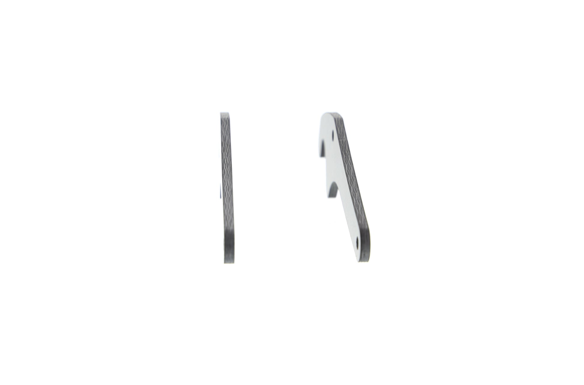 Evotech Carbon Fibre Paddock Stand Plates - Yamaha YZF-R1 (2020+)