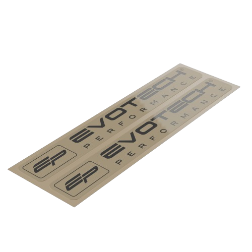 Evotech Performance Logotipo Sticker (negro)