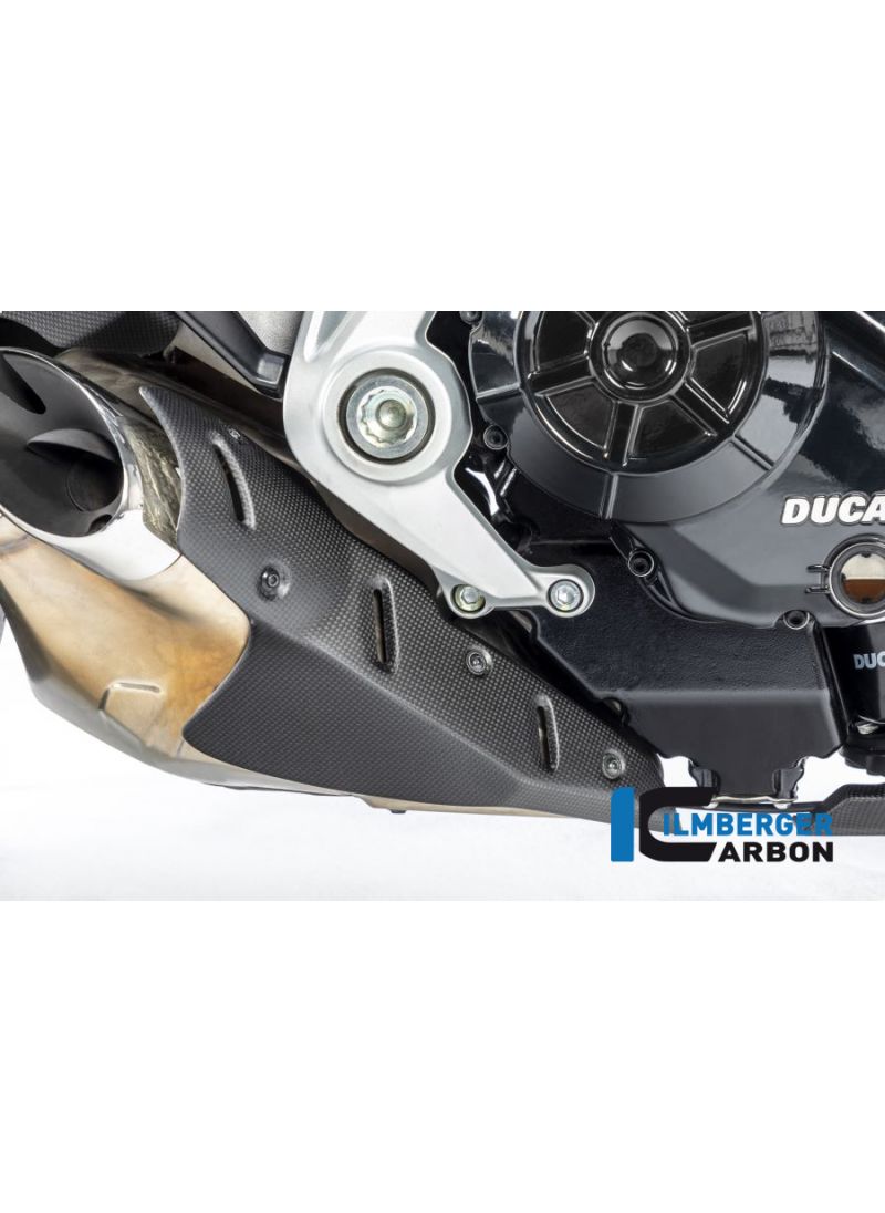 Exhaust cover matt XDiavel Dark and Black Star 2021+