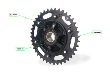 CNC Racing tandwieldrager Ducati Multistrada V2 (2025+)