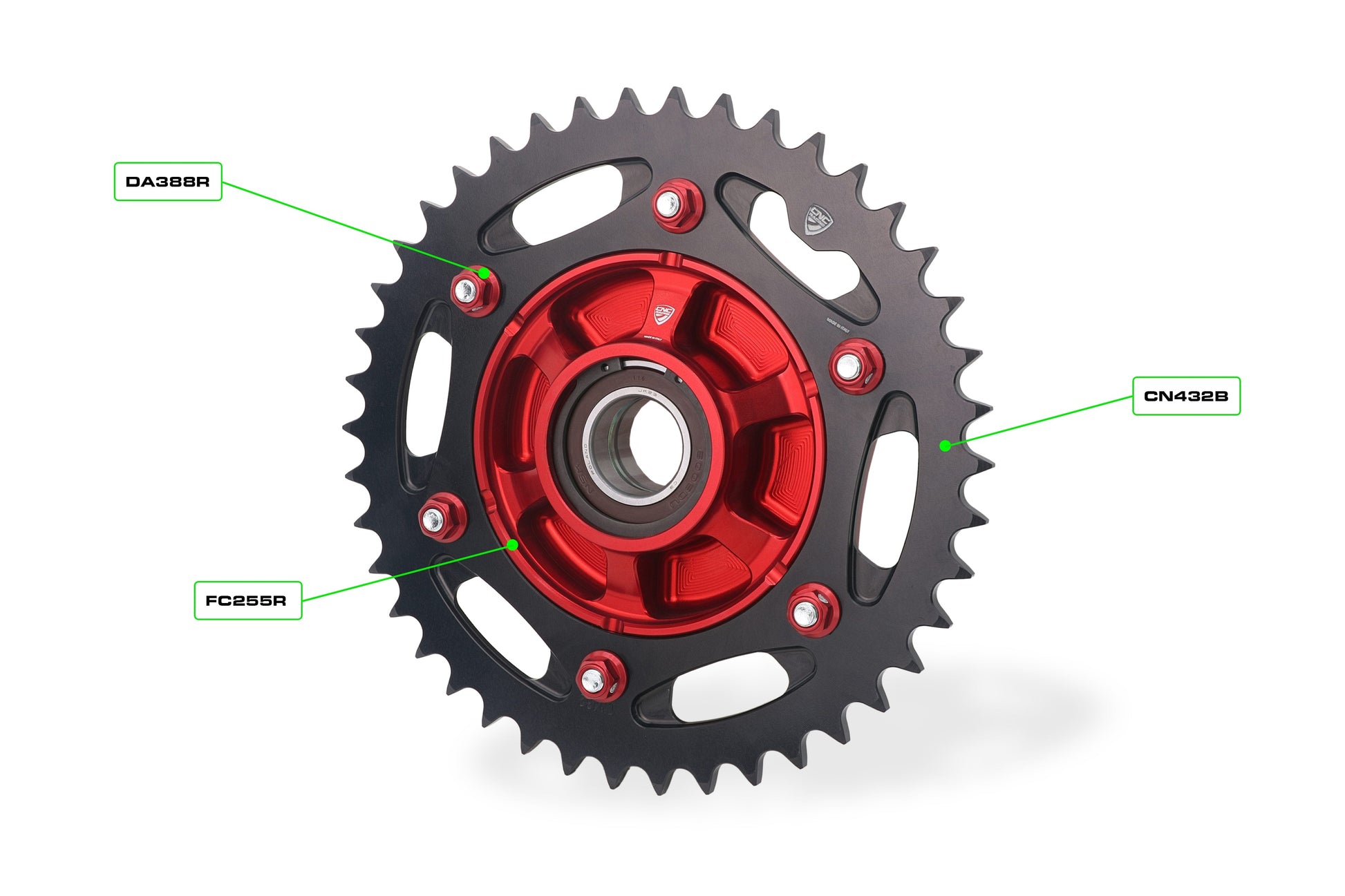 CNC Racing tandwieldrager Ducati Streetfighter V2S (2025+)
