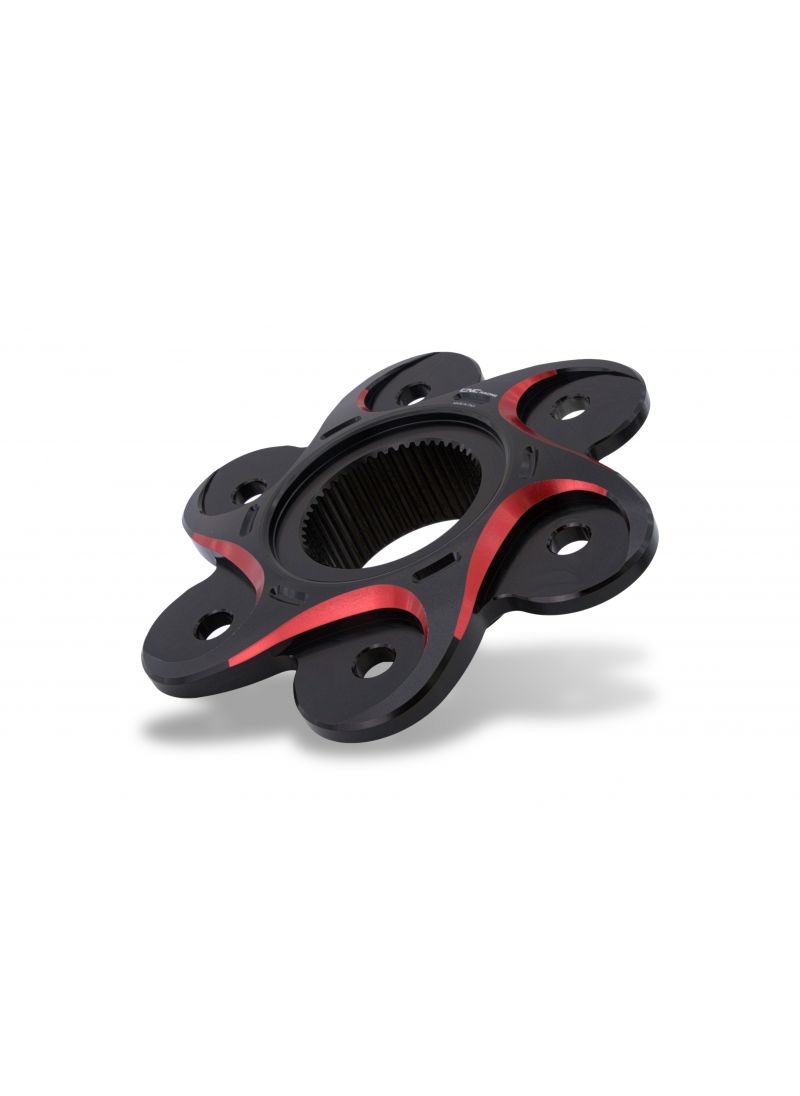 Rear sprocket flange Bicolor 6 holes Ducati