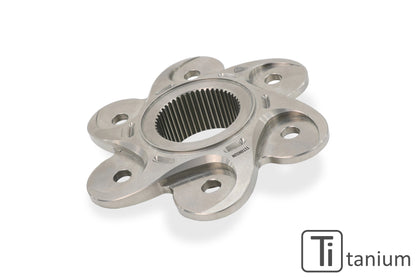 Achtertandwieldrager (6-bouts) titanium Ducati Streetfighter V2 (2022-2024)