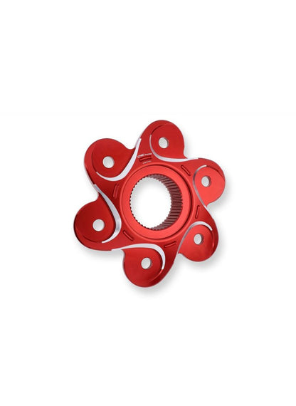 Rear sprocket flange Bicolor 6 holes Ducati
