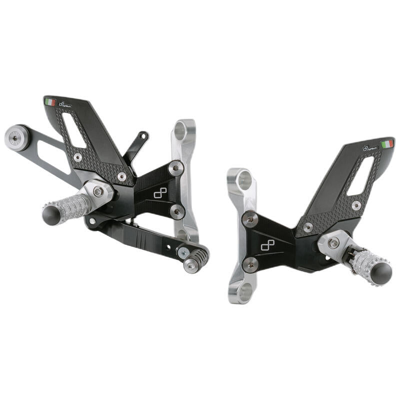 Adjustable Rear Set With Fixed Foot Pegs BMW M1000R 2022+