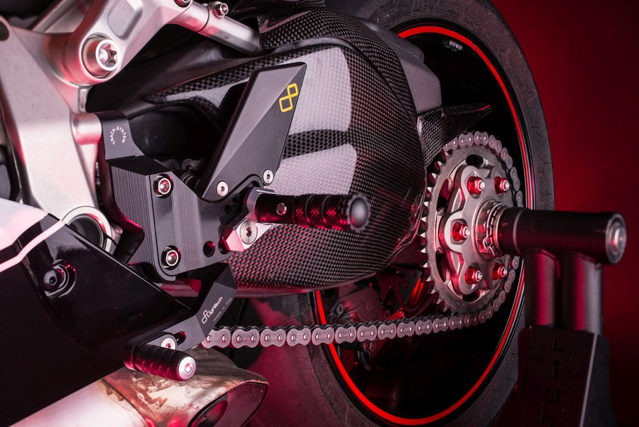 Adjustable Rear Set With Folding Foot Pegs and Standard Shifting Ducati Panigale 1299 R 2017-2019