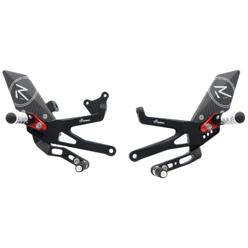 Set trasero ajustable R (edición especial) con clavijas plegables Ducati Streetfighter V4 2020+