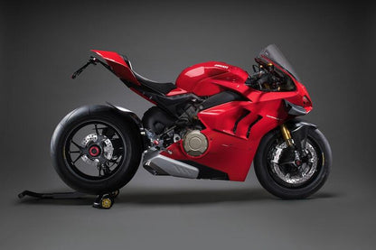 Conjunto de enlaces de freno ajustables R (edición especial) con reposapiés plegables y protectores de tacón de carbono Ducati Panigale V4 Special (2018-2020)