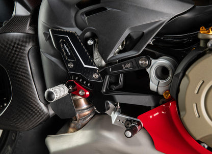 Justerbar bromsbrytare Set R (specialutgåva) med fällbara fotstöd Ducati Panigale V4 2025+