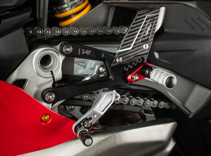 Justerbar bromsbrytare Set R (specialutgåva) med fällbara fotstöd Ducati Panigale V4 2025+