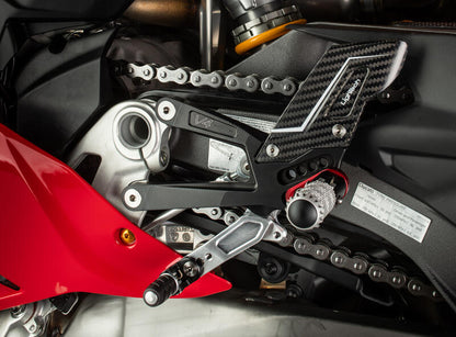 Justerbar bromsbrytare Set R (specialutgåva) med fällbara fotstöd Ducati Panigale V4 2025+
