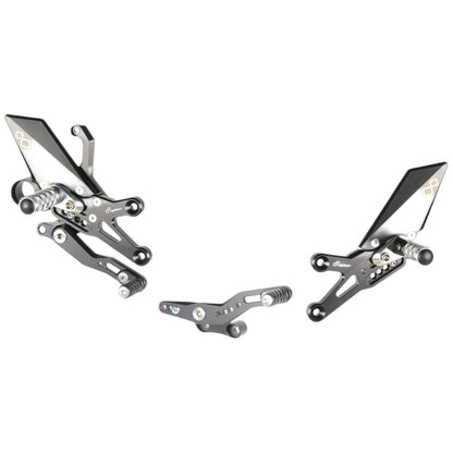 Verstelbare remschakelset met vaste voetsteunen Honda CBR1000RR 2008-2019